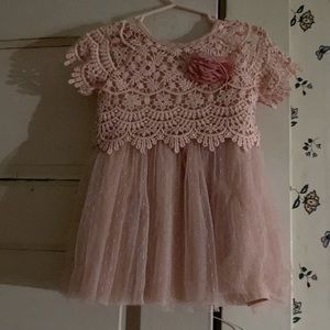 Baby girl pink dress